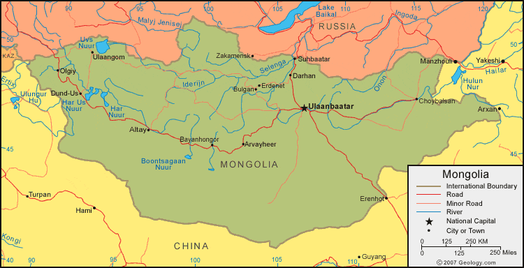 Mongolei Reisen, Urlaub, Reiseführer