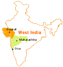 Westindien Karte